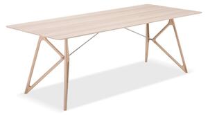 Jídelní stůl s deskou z dubového dřeva 220x90 cm Tink - Gazzda