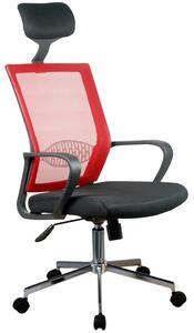 Kancelářská židle Feodora (červená). 1069457