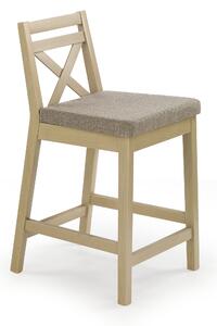 Jídelní židle Borys Low (dub sonoma + hnědá). 796426