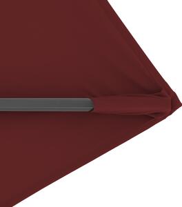 Doppler ACTIVE 310 x 210 cm - moderní slunečník s boční tyčí cihlová (terakota - kód barvy 833)