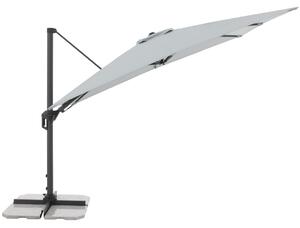 Doppler ACTIVE 310 x 210 cm - moderní slunečník s boční tyčí světle šedá (kód barvy 827)