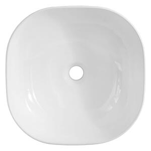 COMAD UM-6252 SMILE 40 DP - Umyvadlo na desku SMILE 41x41 cm lesklá bílá