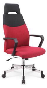 Kancelářská židle Olenf (červená + černá). 796522