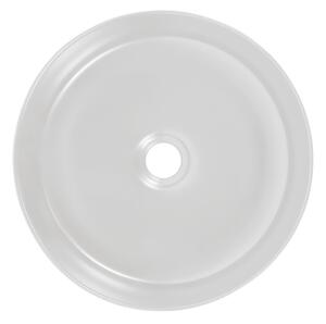 COMAD UM-6259 SIMPLE 8. - Umyvadlo na desku SIMPLE pr. 36 cm bílá/černá