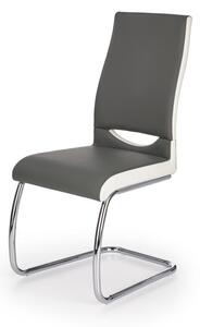 Jídelní židle Hamilton (šedá + bílá). 796610