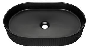 COMAD BEYOND 3 BLACK ( E-6531 ) - Umyvadlo na desku BEYOND 56x36 cm matná černá