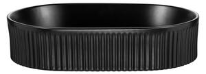 COMAD BEYOND 5 BLACK ( E-6564 ) - Umyvadlo na desku BEYOND 48x32,5 cm černá