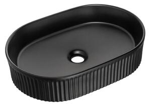 COMAD BEYOND 5 BLACK ( E-6564 ) - Umyvadlo na desku BEYOND 48x32,5 cm černá