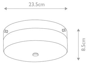 Elstead TAMAR-F-M-PG-LED Koupelnové stropní svítidlo TAMAR 1xGX53/5,7W/230V IP44