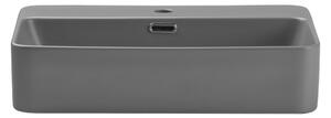 COMAD TRUST 2 MATT LIGHT GREY ( E-6282 ) - Umyvadlo na desku TRUST 55x38 cm šedá