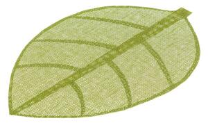 Zelené prostírání ve tvaru listu Casa Selección, 50 x 33 cm
