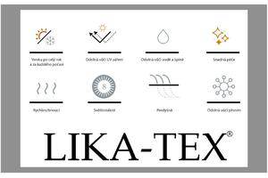 Doppler PARIS LIKA-TEX® - luxusní polohovací zahradní křeslo - šedé