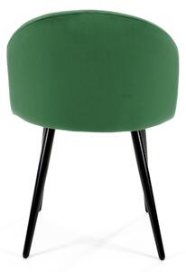 Jídelní židle Senuri (tmavě zelená). 1069497