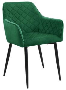 Konferenční židle Sunanda (tmavě zelená) (2ks). 1069501