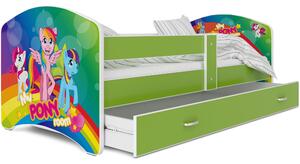 Dětská postel LUCY se šuplíkem - 180x80 cm - PONY ROOM