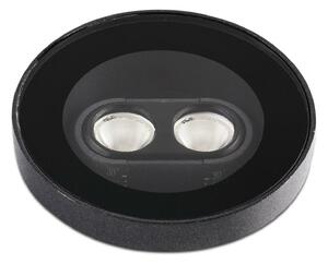 FARO TRAS LED zapuštěné nastavitelné svítidlo, černá