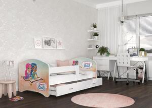 Dětská postel LUCY se šuplíkem - 140x80 cm - ADVENTURE WITH GINS