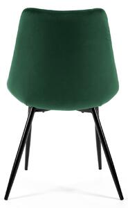 Jídelní židle Sariel III (tmavě zelená). 1069574