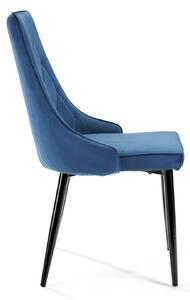 Jídelní židle Selvaraj (tmavě modrá) (4ks). 1069581