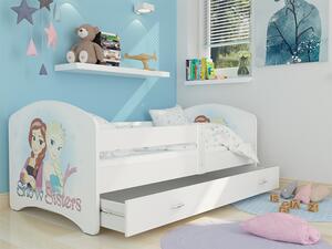 Dětská postel LUCY se šuplíkem - 140x80 cm - FROZEN