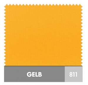 Doppler SUNLINE WATERPROOF 260 x 150 cm – naklápěcí slunečník žlutá (kód barvy 811)