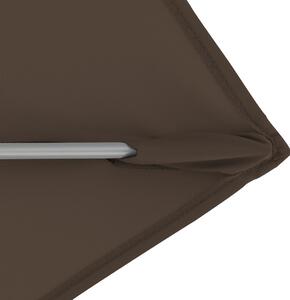Doppler EXPERT 220 x 140 cm - slunečník s automatickým naklápěním hnědý (kód barvy 846)