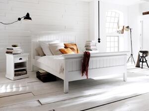 Aldo Manželská postel ze dřeva Mahagon Queen