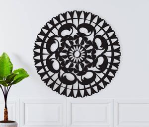 Mandala radosti - dřevěný obraz na zeď od 2opice.cz Materiál: ČERNÝ EBEN, Velikost (mm): 500 x 500