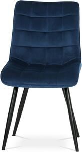 Autronic Židle jídelní CT-384 BLUE4, modrá