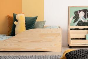 Dětská designová postel z masivu PEPE 3 - 160x90 cm