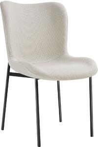 Tectake® Tessa čalouněná židle ergonomického tvaru s vysokým opěradlem 54 x 62 x 90 cm