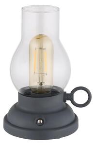Globo 58016A - LED Stm. nab. dot. stolní lampa PETRO 1W/3,7V 1200 mAh antracit