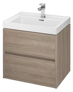 Cersanit S924-008 - Koupelnová skříňka pod umyvadlo CREA 60x54x45 cm dub