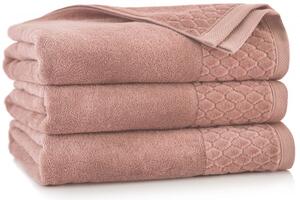 Egyptská bavlna ručníky a osuška Cannosa - starorůžová Velikost: ručníček 30 x 50