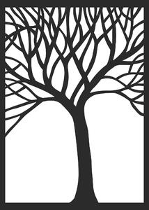 Rodinný strom života - dřevěná dekorace na zeď od 2opice.cz Materiál: PŘÍRODNÍ TOPOL, Velikost (mm): 300 x 220