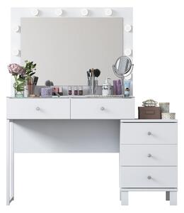 Toaletní stolek Blake 150 (bílá). Akce -20%