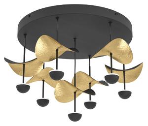 Stropní Lampa Stars of Light, Dracera, stmívatelné, Černá, Obývací pokoj, Kov, Moderní