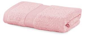 Růžový ručník DecoKing Marina, 50 x 100 cm