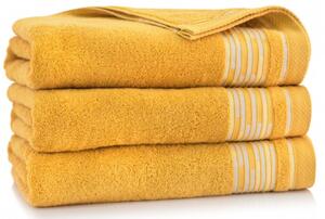Egyptská bavlna ručníky a osuška Avisio - kurkuma Velikost: ručníček 30 x 50