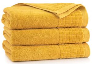 Egyptská bavlna ručníky a osuška Saveli - kurkuma Velikost: osuška 70x140