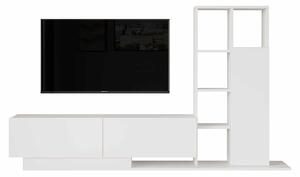 TV stolek/skříňka Forsena (bílá). Akce -22%