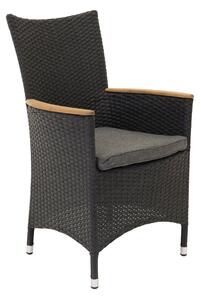 Jídelní židle Malin, černá