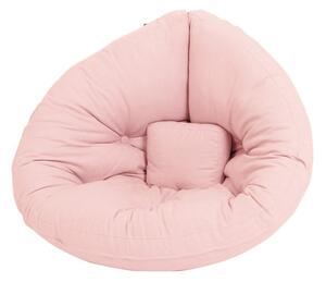 Růžové relaxační dětské křesílko Mini Nido - Karup Design