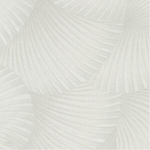 Vliesové tapety na zeď GMK Fashion for walls 5 10525-38, rozměr 10,05 m x 0,53 m, 3D twill bílý na krémovém podkladu, Erismann