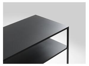 Černý konzolový stolek CustomForm Tensio, 100 x 35 cm