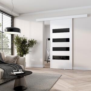 Posuvné interiérové dveře BARRET 6 - 96 cm, bílé