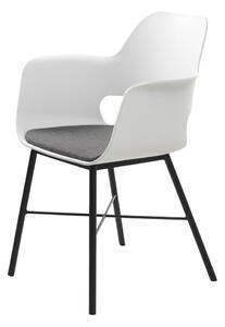 Bílá jídelní židle Unique Furniture Wrestler