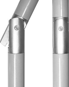 Doppler ACTIVE 210 cm - slunečník s automatickým naklápěním klikou cihlový (terakota - kód barvy 831)