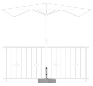 Doppler Žulový balkónový stojan 25 kg s úchytem a kolečky
