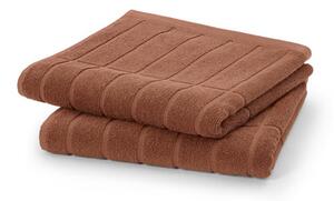 Prémiové ručníky, 2 ks, rezavě červené